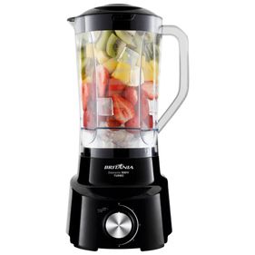 Liquidificador Britânia 2,6L Diamante 800 com Filtro 1050W Preto 220V