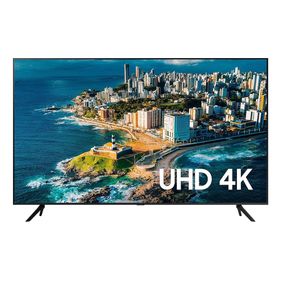 Smart TV Led 55" UHD 4K Samsung 55CU7700 Processador Crystal 4K Gaming Hub Bivolt