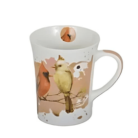 Caneca em Porcelana Brinox Pássaros 340ml