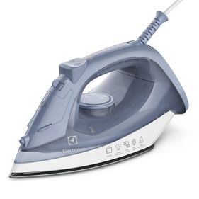 Ferro de Passar a Vapor e Seco Electrolux Efficient ESI10 Base Antiaderente Azul 220V