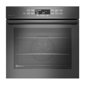 Forno de Embutir Elétrico Electrolux 80L OE8EW Expert VaporBake Cinza 220V