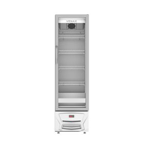 Expositora de Bebidas Venax VVCD 200 Litros com Porta em Vidro Duplo Branco 220V