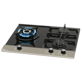 Cooktop Elétrico 3 Bocas Fischer Platinium Acendimento Superautomático Preto 220V