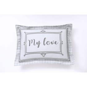 Fronha Hedrons Amor Perfeito 59x80 - Outlet