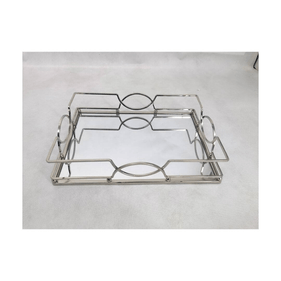 Bandeja Espelhada Dayhome Retangular 35x25