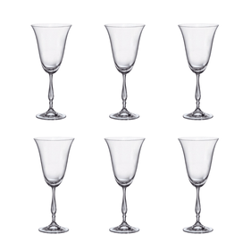 Jogo de 6 Taças para Vinho Tinto Fregata Dayhome 350ml