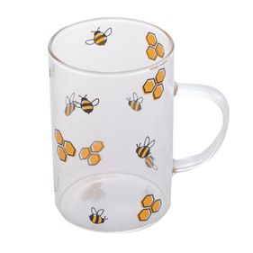 Caneca de Vidro Borossilicato Coliseu Bee 280ml