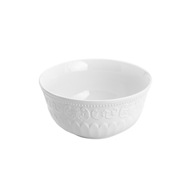 Saladeira de Porcelana New Bone Coliseu Branco