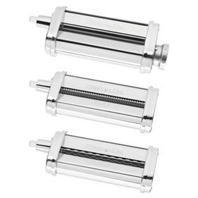 Conjunto de Rolos para Massas para Batedeira KitchenAid KIN01CX Inox - Outlet
