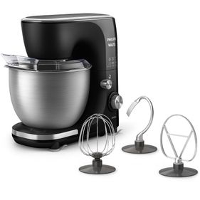 Batedeira Planetária Série 7000 RI7922 Philips Walita 800W com 5L de Capacidade e 12 Velocidades Preto 220V
