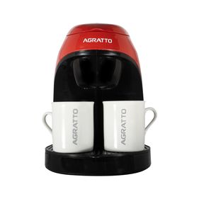 Cafeteira Aroma Agratto ACFP01I-02 2 Xícaras 450W Vermelha 220V