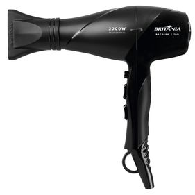 Secador de Cabelos Britânia BSC2000 Powermax 2000W com 6 Combinações Preto 220V