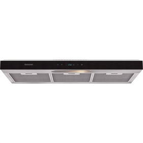 Depurador de Ar Suggar Slim 80cm 3 Velocidades DTH82IX Preto 220V - Outlet