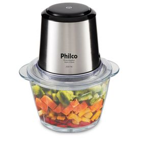 Processador Philco Inox Glass 350W PPS01I 220V