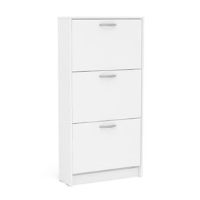Sapateira Fortaleza 3 Portas Politorno Branco