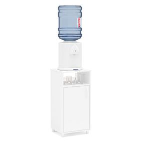 Balcão para Água 1 Porta com Nicho Politorno Branco