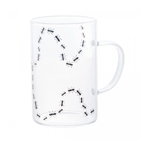 Caneca de Vidro Borossilicato Coliseu Bug 280ml