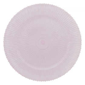 Conjunto 2 peças de Souplats Plastic Onix Rosa Coliseu 33cm
