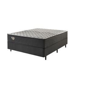 Conjunto Cama Box Relax Comfort Casal Ecoflex 138x188x66cm Molas Ensacadas