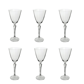 Jogo de 6 taças para água em Cristal Ecológico Full-Fit 350ml