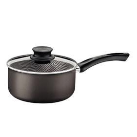 Panela Tramontina 20cm 2,9 L Paris em Alumínio com Revestimento Interno e Externo em Antiaderente Starflon Max Chumbo com Tampa de Vidro - Outlet