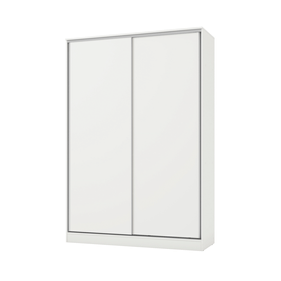 Roupeiro N537 Kappesberg 158cm 2 Portas de Correr Branco