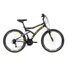 Bicicleta Caloi Andes Aro 26 Freio V-Break Suspensão 21 Velocidades Preto