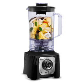 Liquidificador Arno 3,1L Powermax Comfort Control 1400W LN65 Preto 220V