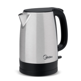 Chaleira Elétrica Midea 1,7L EKA20X2 Inox/Preto 220V - Outlet