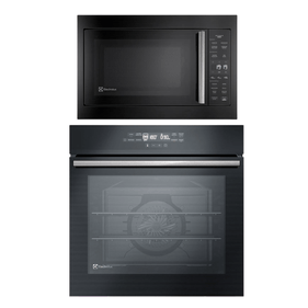 Kit Forno de Embutir Elétrico Electrolux 80 Litros com Air Fryer/Convecção + Micro-ondas de Embutir Electrolux 34 Litros Experience (OE8EF+ME3BP) 220V
