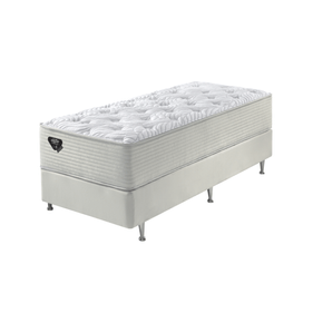 Conjunto Excellence Solteiro Ecoflex 96x203x75cm Molas Superlastic