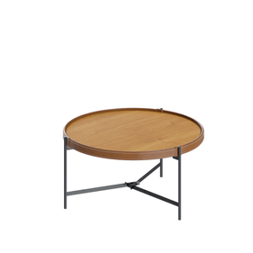 Mesa de Centro Aqua Imcal 71cm Nature e Grafite - Outlet