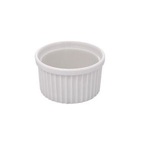 Ramequim De Porcelana Branco Etilux 10cm Branco