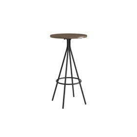 Mesa Bistrô 1575 Alta Carraro Legno com Preto