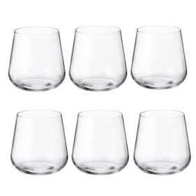Jogo 6 Copos Full-Fit em Cristal Ecológico Bohemia 320ml