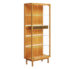 Cristaleira Dune com LED Imcal 74cm Nature