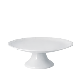 Prato Bolo Com Base 27cm Pomerode Schmidt Branco