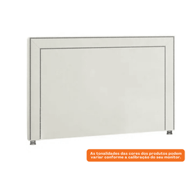 Cabeceira Lima Perfan 160x10cm Lisa Bege Facto