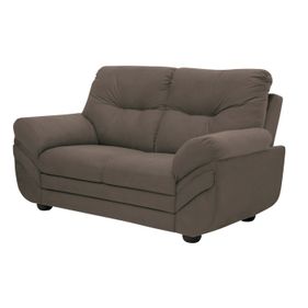 Sofá New Nicole 152cm Linoforte 2 Lugares Veludo Capuccino