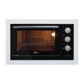 Forno de Embutir Elétrico Fischer 48L Fit Line Branco 220V