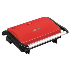 Sanduicheira Grill Arno Compact Uno Guno Vermelho 220V