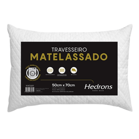 Travesseiro Hedrons Matelassado 50x70cm - Outlet