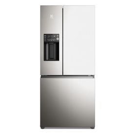 Refrigerador Electrolux 540L IM8IS Multidoor Inverter Água e Gelo na porta Inox Look 220V
