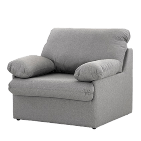 Poltrona Cama Solteiro Herval MH1456 Cinza