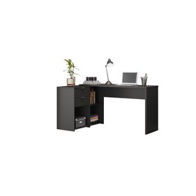 Escrivaninha 2 Em 1 Notável Office NT2060 200/90cm Preto TX