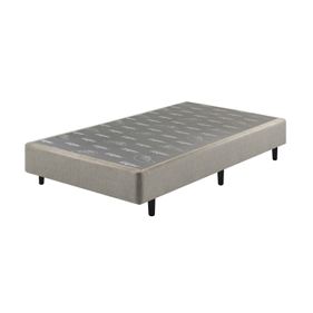 Base Para Colchão Casal New 4 Estações Ecoflex 138x188x25cm Chumbo