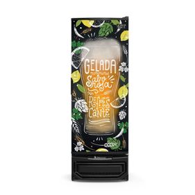 Cervejeira Gelopar 445L GCB-50 PR Porta Adesivada Tropical 220V