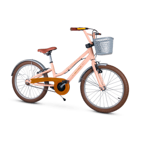 Bicicleta Nathor Aro 20 Antonella Teen Rosa com Cestinha - Outlet