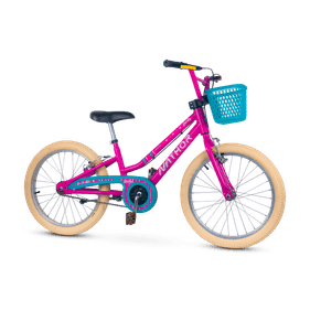 Bicicleta Nathor Aro 20 Lovely com Cestinha Rosa