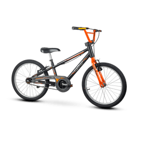 Bicicleta Nathor Aro 20 Apollo Preto com Laranja